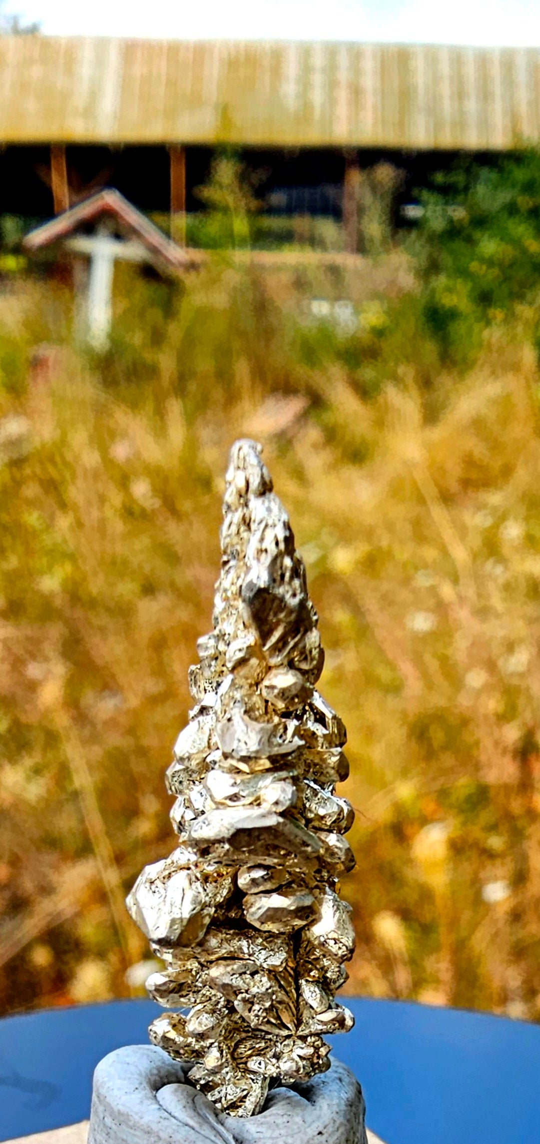 Crystalline Native Silver Spur .999 Ag