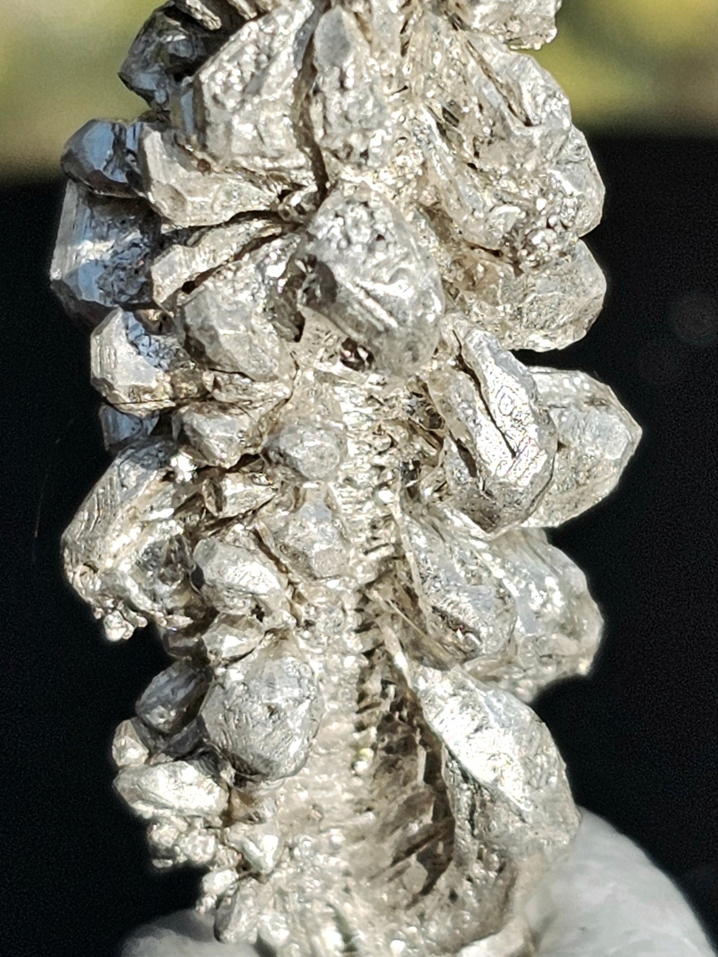 Crystalline Native Silver Spur .999 Ag