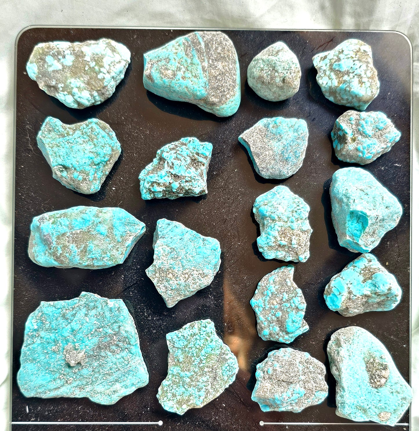 Smokey Kingman Turquoise Graded AAA