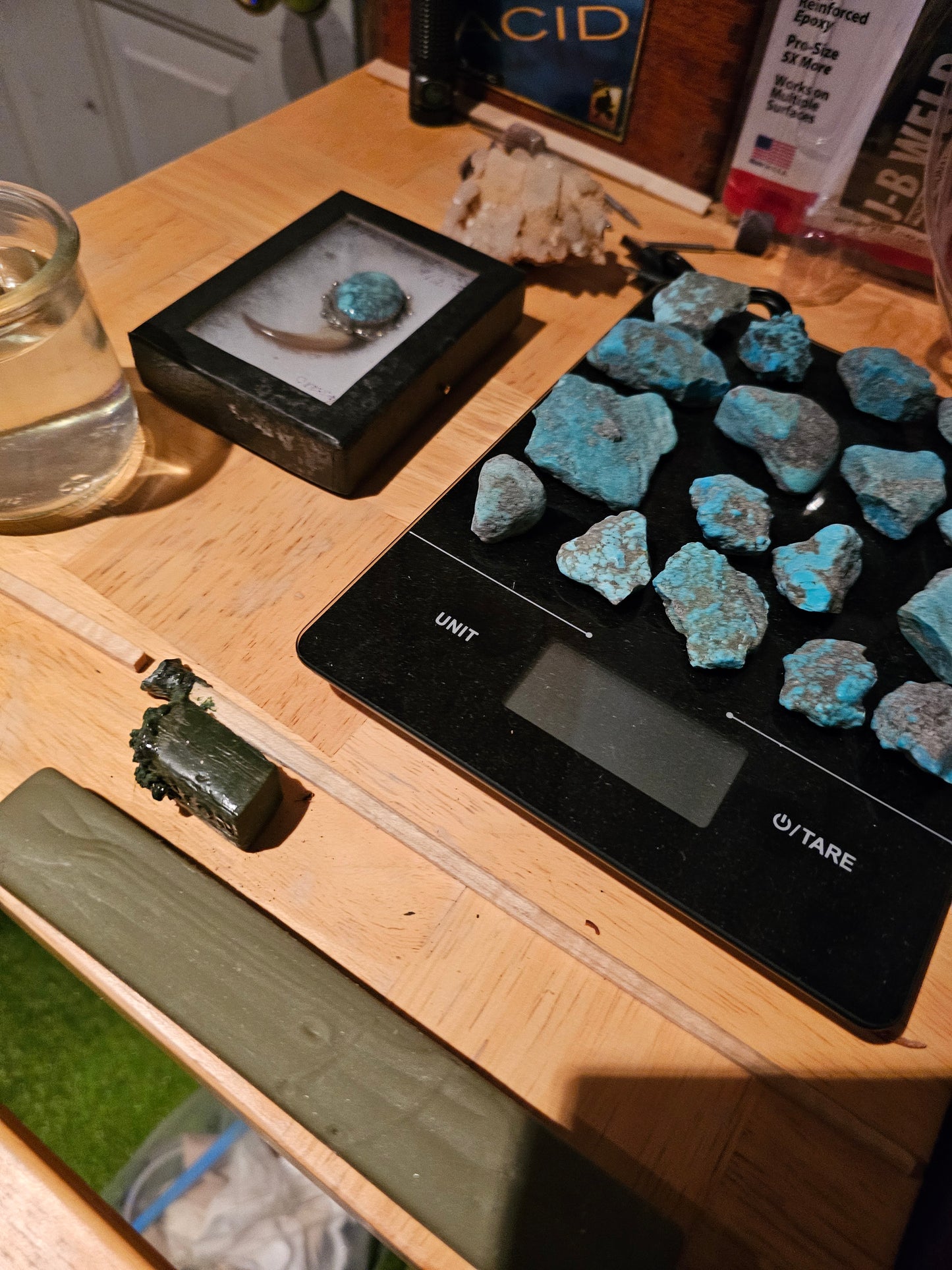 Smokey Kingman Turquoise Graded AAA