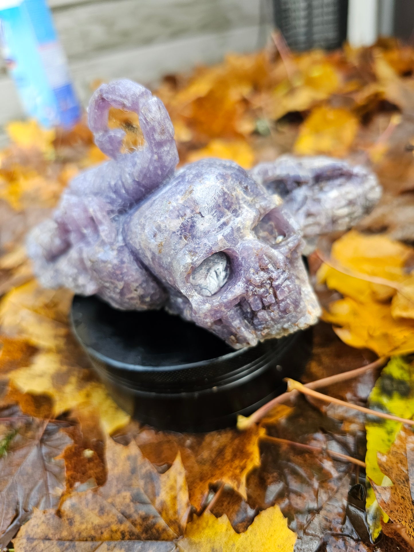 Hand Carved Grape Amethyst Agate Chalcedony