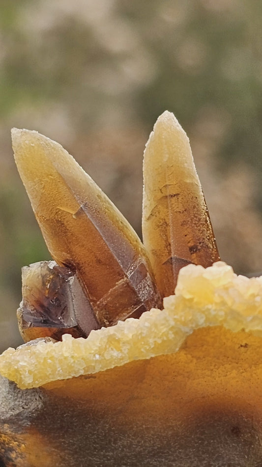 DogTooth Barite on Calcite